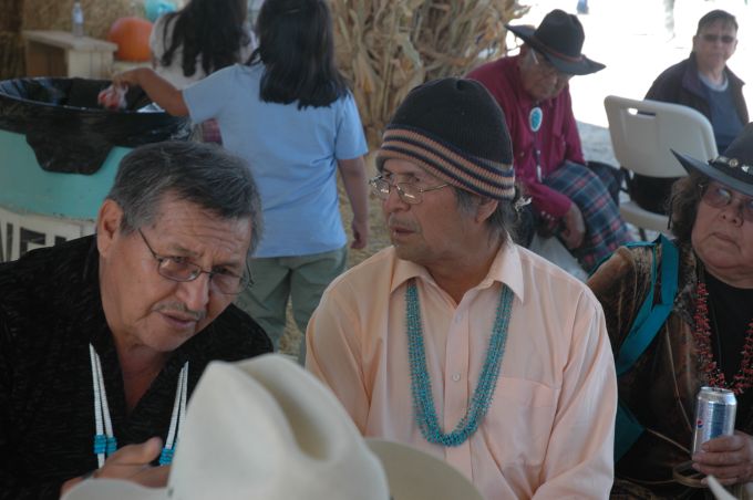 Navajo Vice-President Ben Shelly and past president
