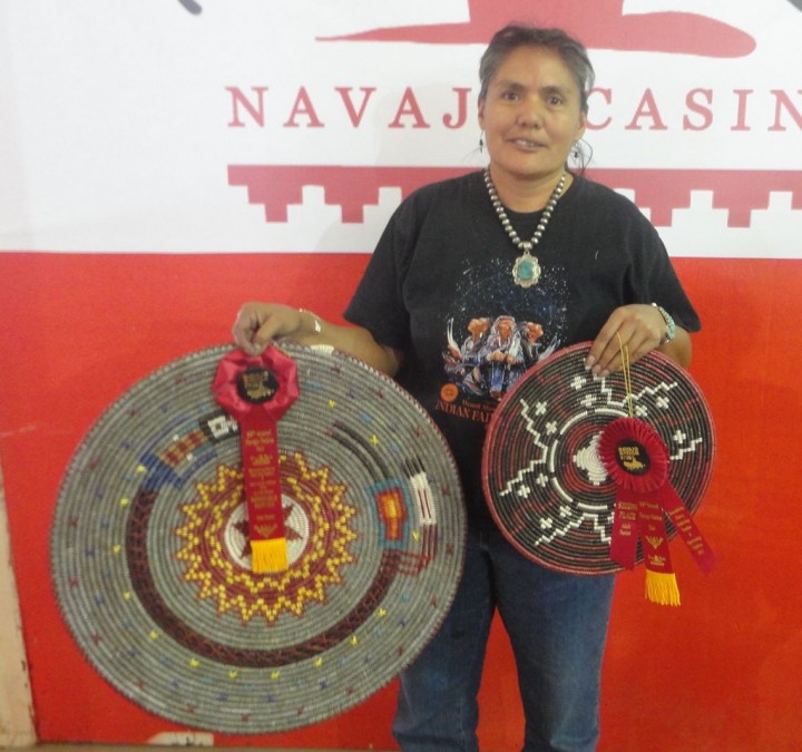 Navajo Baskets by Sally Black